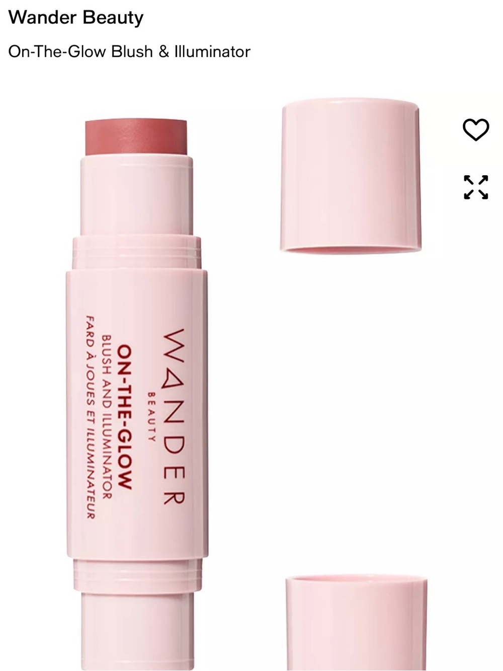 Wander Beauty On-the-Glow Blush and Illuminator - Sienna Sunset